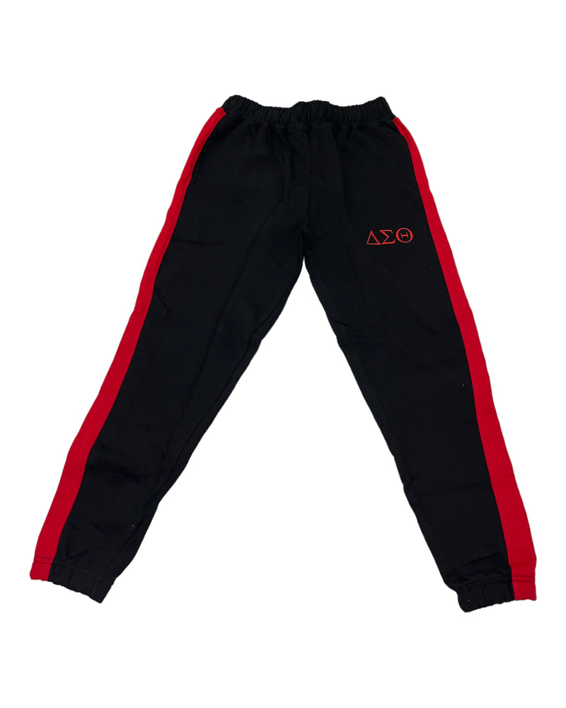 JLS ΑΣΘ French Terry Jogger Black/Red