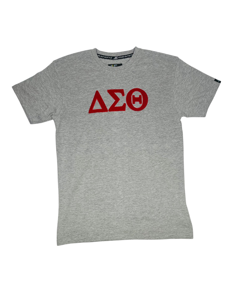 Delta Sigma Theta ΔΣΘ Chenille Greek Symbols Tee