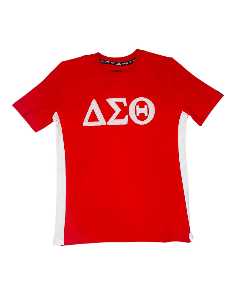 Delta Greek Symbol Crew Panel Tee