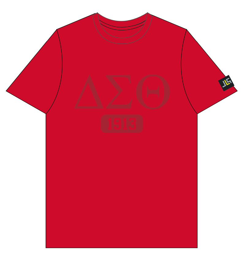 Delta Sigma Theta Embossed Tee