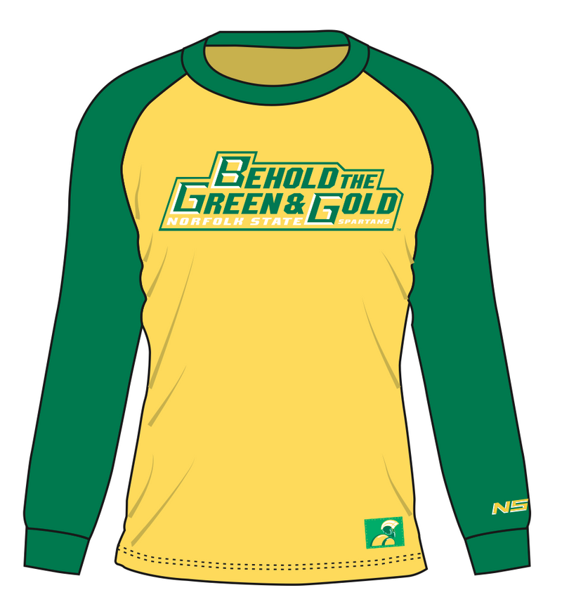 Norfolk State Behold Dri-Fit Long Sleeve Tee