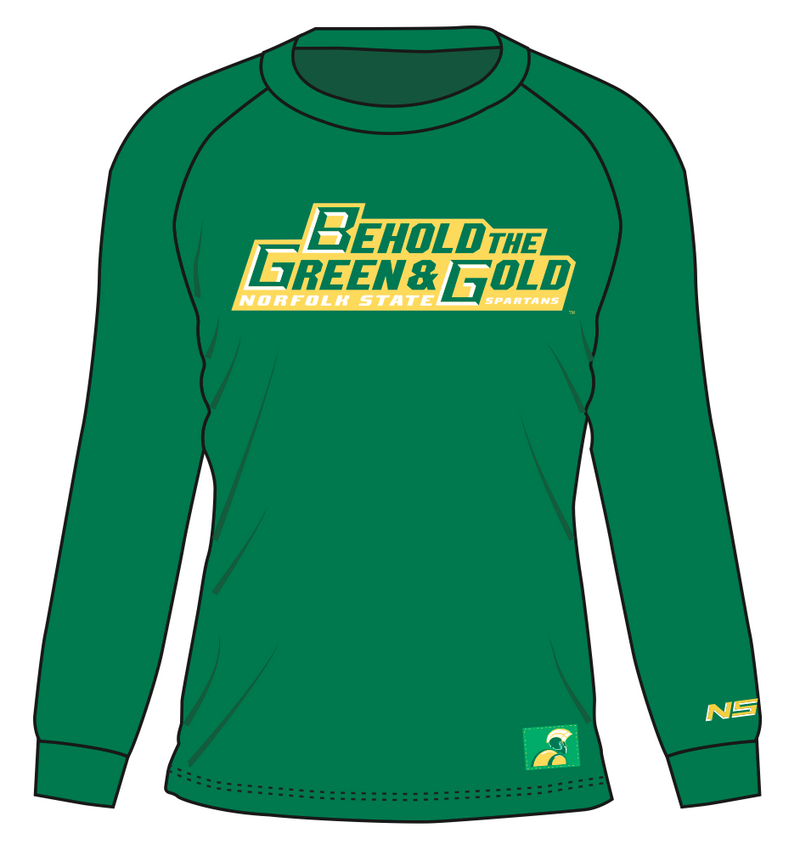 Norfolk State Behold Dri-Fit Long Sleeve Tee