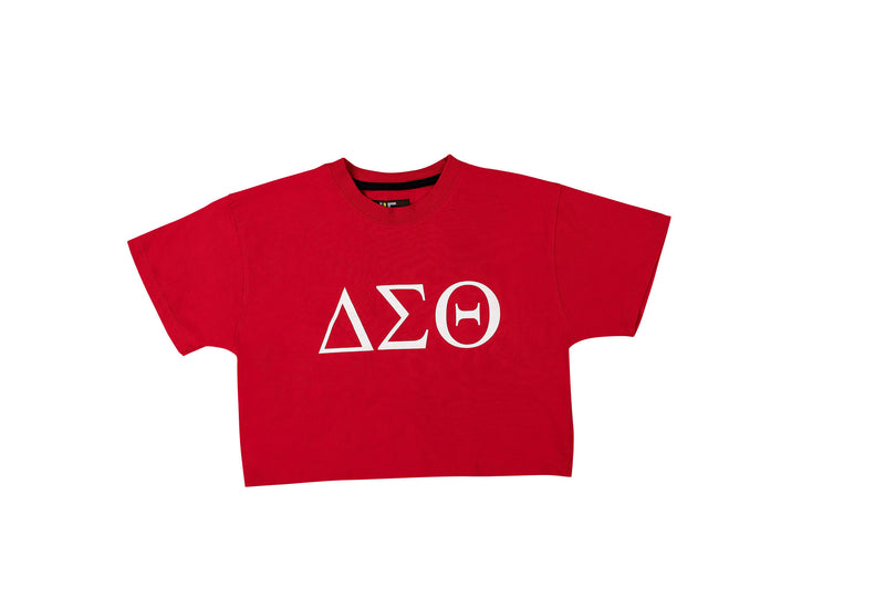 Delta Sigma Theta (ΑΣΘ) Crop Tee