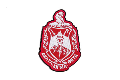 Delta Crest Twill Patch w/ Embroidery 4"